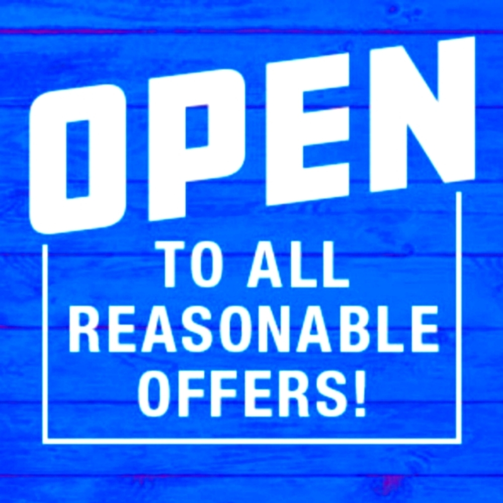 REASONABLE OFFERS!!!!